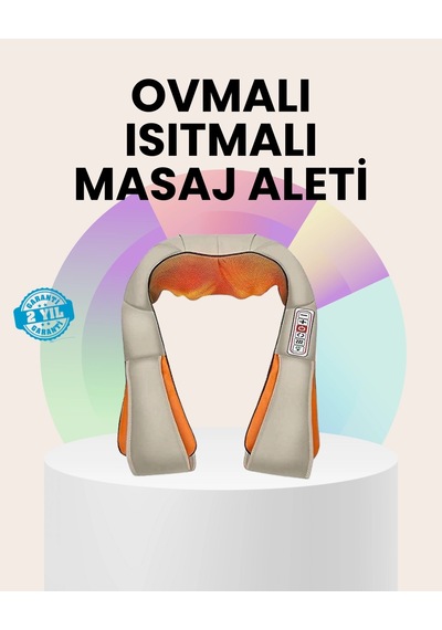 Isıtmalı Ovmalı Masaj Aleti Kas Gevşetici Ve Vücut Dinamizmi Düzenleyici Çok Renkli