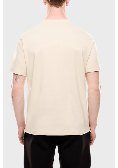Ea7 Erkek T Shirt 7m000516 Af14616 U1079 Krem Krem