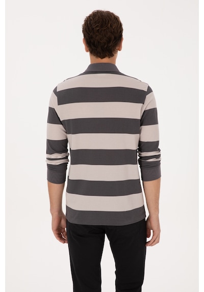 U.s. Polo Assn. Erkek Gri Sweatshirt 50316467-vr024 Grı