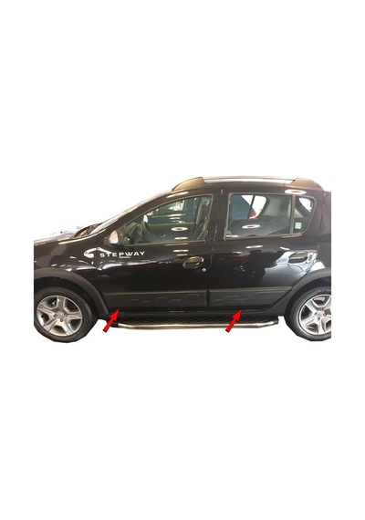 Dacia Sandero Stepway Kapı Koruma Seti 4 Parça 2013-2020 Arası N11.1071