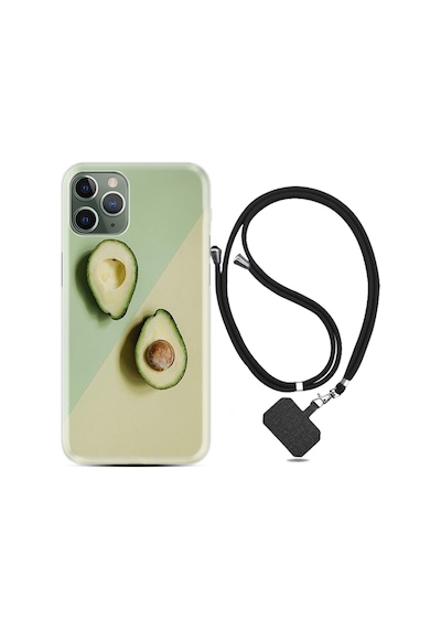 Apple Uyumlu iPhone 13 Pro Max Kılıf Boyun Askılı Dog in the Dress 1364