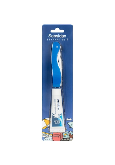 Sensidax Seyahat Seti-diş Fırçası- Hassas Dişler İçin +10 Ml Diş Macunu