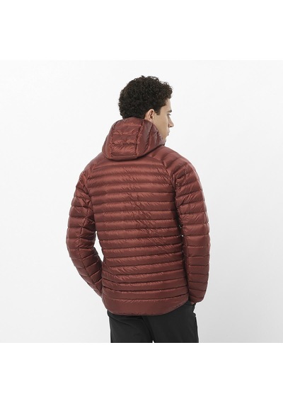 Salomon Elıxır Mıcro Down Erkek Outdoor Montu Rum Raısın Lc2292300 Bordo