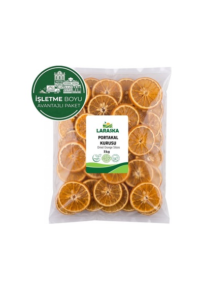 Kurutulmuş Portakal Dilimi 1kg - Dried Orange Slices