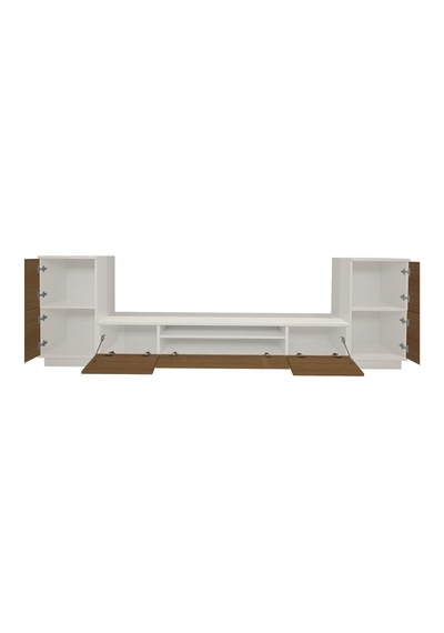 Decoraktiv Trendstyle On2 Mdf Tv Ünitesi Tv Sehpası Beyaz - Ceviz