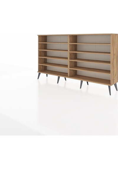 Arges Konsol 8 Raflı 176x30x99 Çam-çam Çam-çam Arges Konsol 8 Raflı 176x30x99 Çam-çam Çam-çam