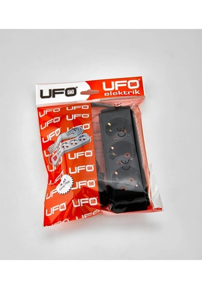 Ufo Elektrik 3 Metre Renkli Üçlü Topraklı Kablolu Topra