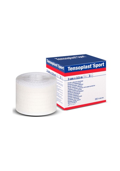 Tensoplast Sport Bsn Elastik Yapışkan Bandaj Beyaz 3 CM x 2.5 CM