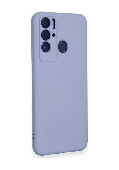 Mey İthalat Tecno Pova Neo Kılıf Nano İçi Kadife Silikon - Lila -