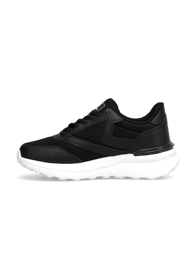 Ayakkabı Fuarı Elit Yscpx6081 Kadın Klasik Sneaker Siyah - Beyaz Siyah - Beyaz