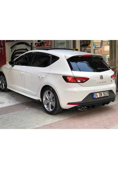 Egzoz Ucu Çift Çıkış 16cm 80 Lik