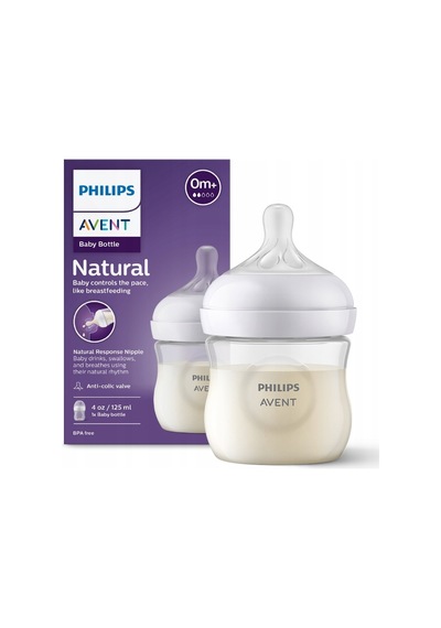 Philips Avent Natural Response Pp Biberon 0 Ay+125ml Scy900/01