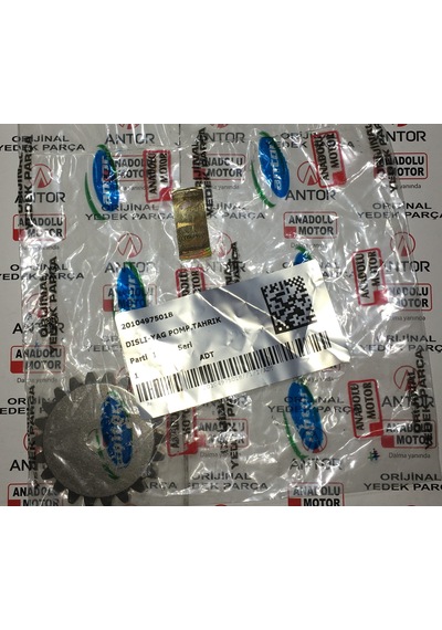 ANTOR /lombardini 3ld450/510-4ld640/820 10hp/12hp/13hp/17hp Yağ Pompası Tahrik Dişlisi