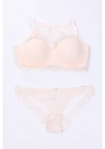 Pierre Cardin Kadın Cup Crop Top Takım