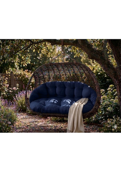 Çift Kişilik Salıncak Minderi Sadece Minder 60x120 Cm Oturma Lacivert