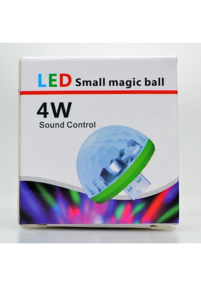 Apple Uyumlu iPhone Android Mini Sihirli Disko Topu 4W Led Usb Küre Magic Ball (339992130)