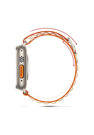 Kyver  Apple Uyumlu  Watch  9/8/7/6/se Alpine Loop Kordon 45/44/42mm