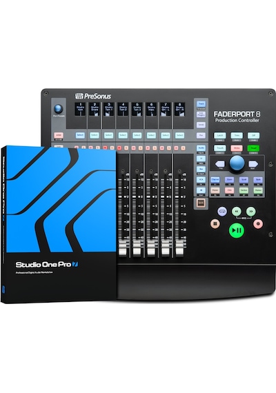 Faderport 8 Daw Lar İçin 8 Motorize Fader Li Transport Remote