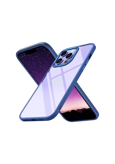 Apple  Uyumlu  iPhone 14 Pro Max Kılıf Power Silikon Mavi