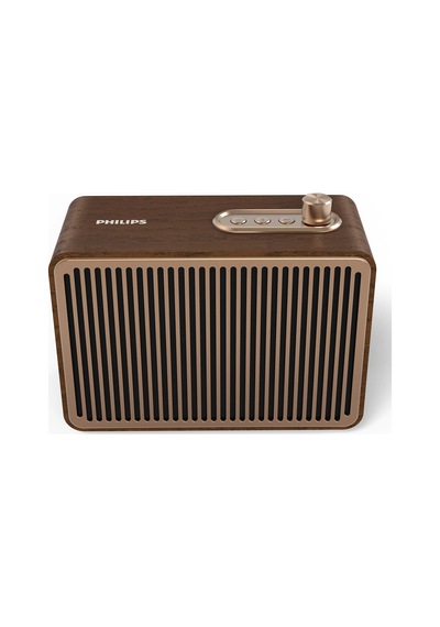 Philips Tavs500/00 Retro Tasarımlı, 10 Saat Çalma Süreli, Taşınabilir Bluetooth Hoparlör