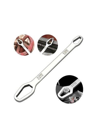 Çift Ağızlı Çoklu Tamir Anahtarı Multi Wrench 8 Mm - 22 Mm