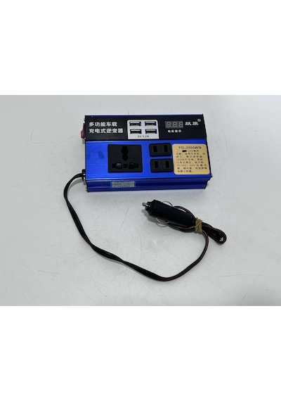 Yq-2000wn Araç Tipi Güç İnverteri 24v 220v 2000w