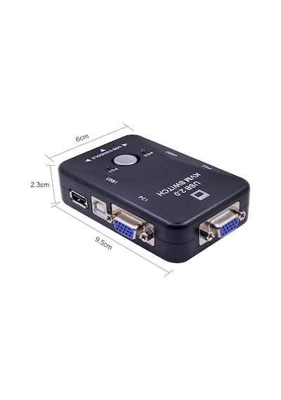 TriLine 2 Port Usb Kvm Switch 2PC Tek Monitör Kontrol TriLine 2 Port Usb Kvm Switch 2PC Tek Monitör Kontrol