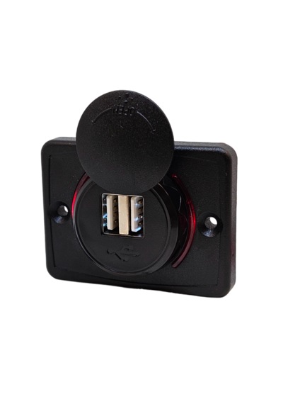 Buharaelektronik Ic-266c-2 Pano Tip İkili Usb Kulaklı Şarj