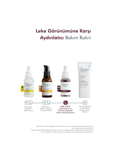 The Purest Solutions Canlandırıcı & Cilt Tonu Eşitleyici Serum 30 ML