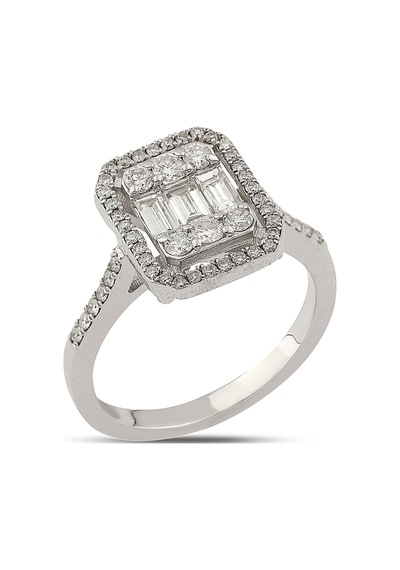 0,98 Ct Baget Pırlanta (465149647)