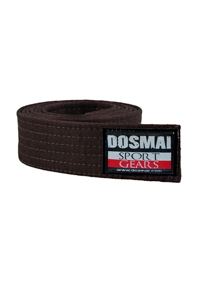 Dosmai Aikido Karate Tek Dolama Kuşak Kahve 200 CM Tk245 Kahverengi