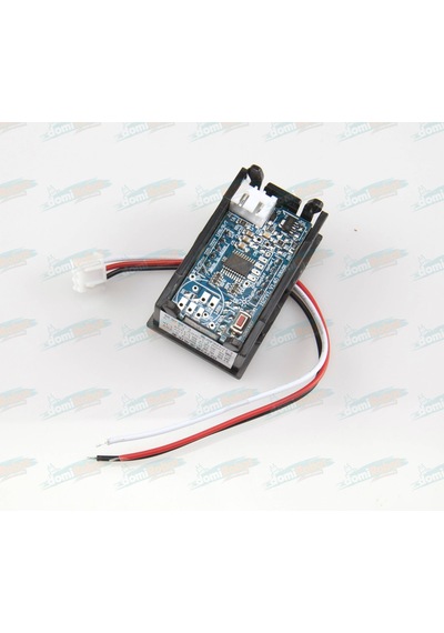 Dijital Panel Voltmetre H27v3 Dc 0-30v - 3 Tell - Yeşil