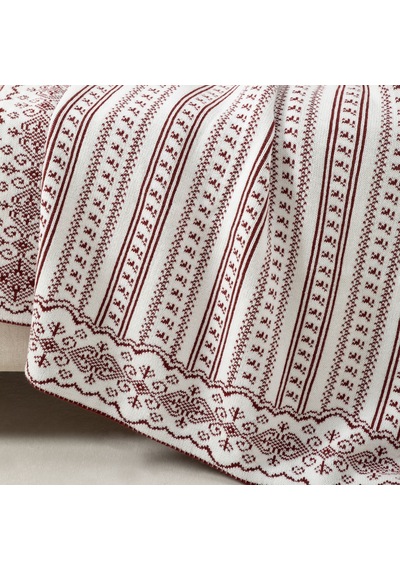 Mudo Home Alıce Koltuk Şalı Bordo 130x170