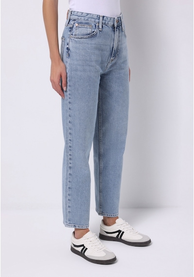 Colin's Colins Straight Fit Yüksel Bel Düz Paça Kadın İndigo Jean Pantolon Cl1074904 Q1.v1 Dn42499 Denim