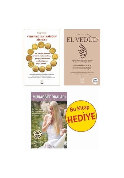 El Vedud - Veresiye Defteri 2 Kitap Muhabbet Duaları Hediye...