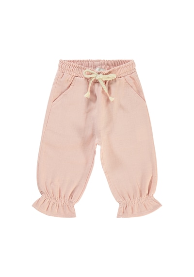 Civil Baby Kız Bebek Pantolon 6-18 Ay Pudra 20395242324s1-1 Pudra