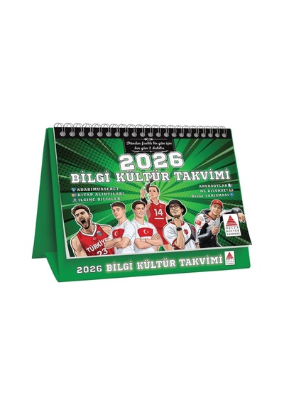 2026 Bilgi Kültür Takvimi Yeşil