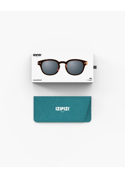 Izipizi 7-11 Yaş Unisex Çocuk Güneş Gözlüğü Kahverengi