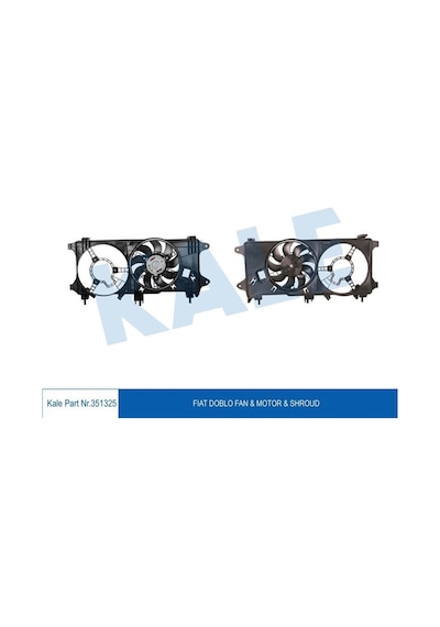 51755589 Fan Motor - Davlumbaz Klımasız Fıat: Doblo 1.3jtd 1.9jtd Tek Motorlu Euro Iıı