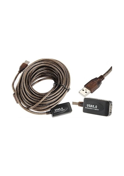 Active Repeater Usb Uzatma Kablosu 10 Metre 4637A Aktif Uzatici D