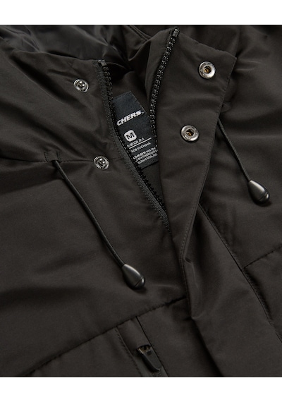 Skechers M Technical Jacket Erkek Siyah S2620105-3817