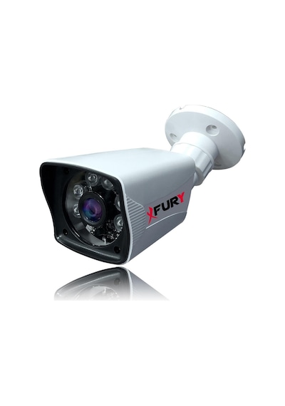 Fury 5525 5 MP 3.6 MM Lensli 1080P 6 Atom LED Gece Görüşlü Full HD Güvenlik Kamerası Fury 5525 5 MP 3.6 MM Lensli 1080P 6 Atom LED Gece Görüşlü Full HD Güvenlik Kamerası