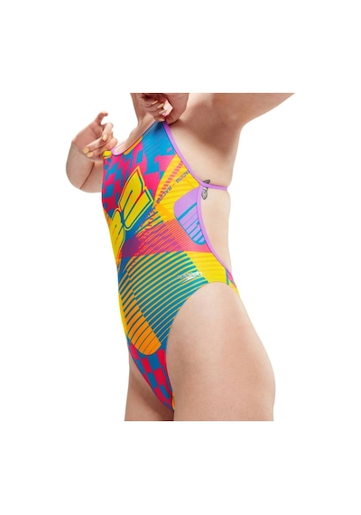 Speedo Lov Dıgı Vbk Kadın Yüzücü Mayosu Sarı-mavi Sarı-mavi