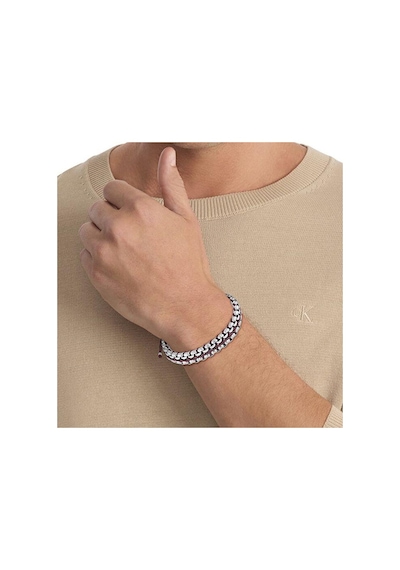 Calvin Klein Ckj35100041 Bileklik Metalik