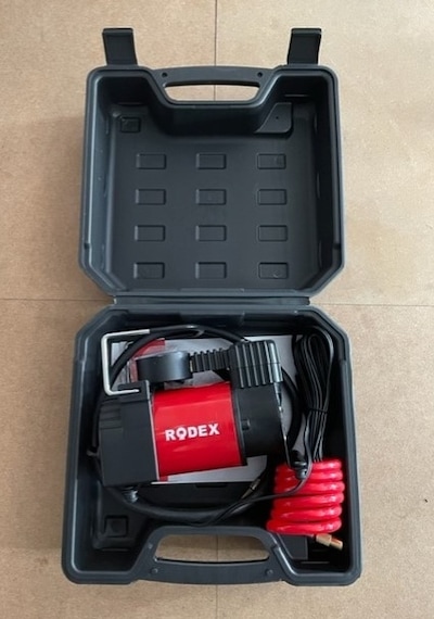 Rodex RDX7301 12V 150Psi Mini Kompresör Güçlü Mini Araç Kompresörü