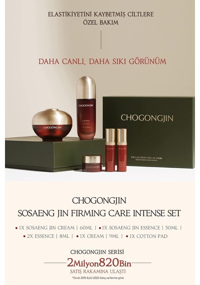 Chogongjin Sosaeng Bitkisel Yaşlanma Karşıtı Cilt Bakım Seti Sku: Smg8690010506146