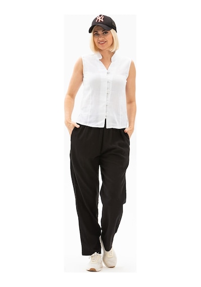 Eliş Şile Bezi Şile Bezi Unisex Şalvar Pantolon Siyah Syh Siyah