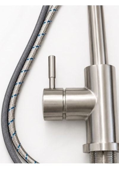 Mitigeur Kitchen Faucet Yeni Mutfak Musluğu Dayanıklı Modern Tasarım Gümüş
