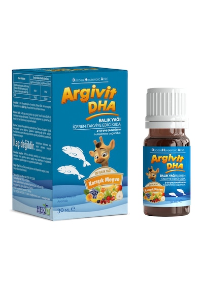 Argivit Dha Damla Balık Yağı 2 x 10 ML