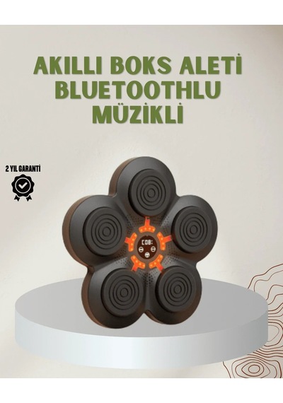 Lb Bluetoothlu Akıllı Boks Antrenman Cihazı Işıklı Hedefli Kardiyo Ve Fitness Aleti